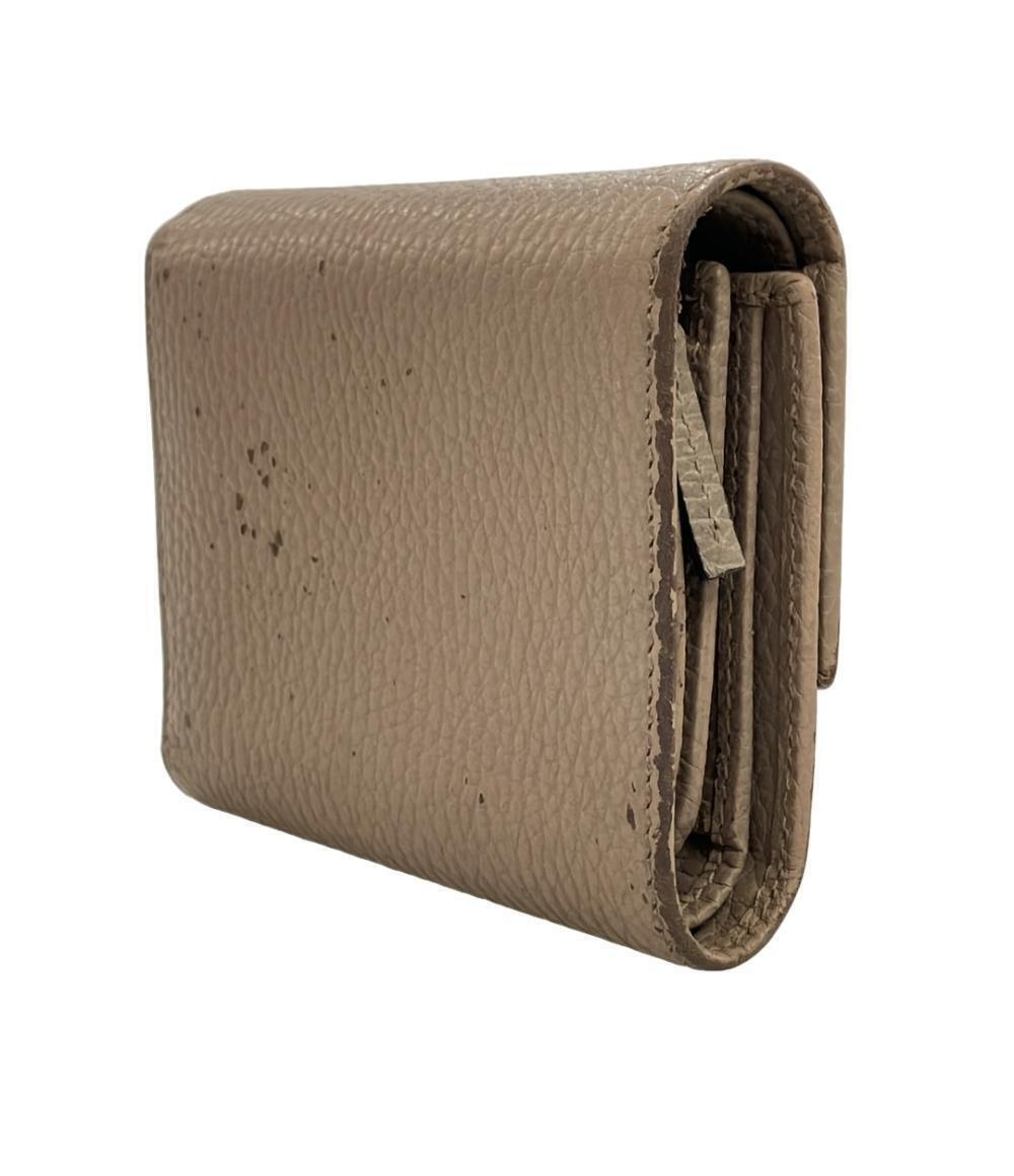 Gucci Marmont Wallet fold GG Tri Leather Black